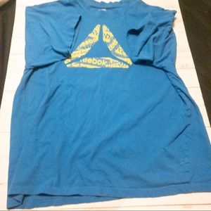 Blue Reebok Yellow Accent Shirt